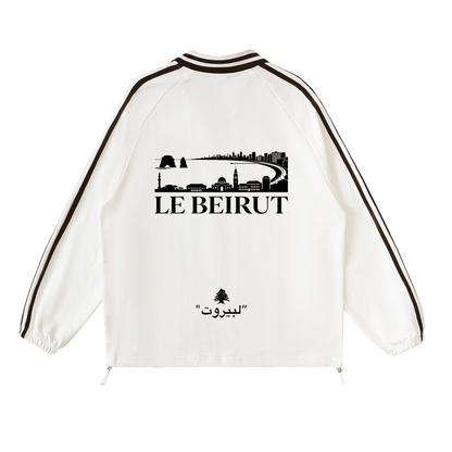 Le Beirut. Collar Sweatshirt.
