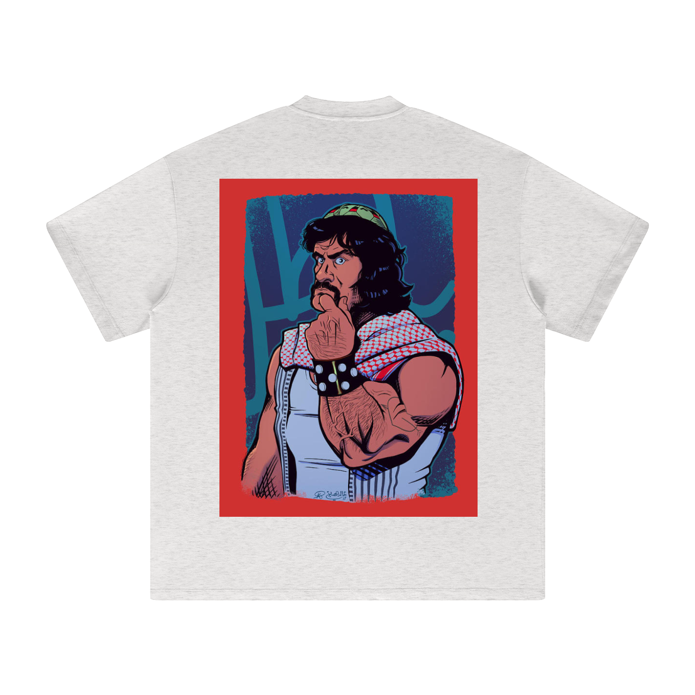 ABU ANTAR. Heavyweight T-Shirt