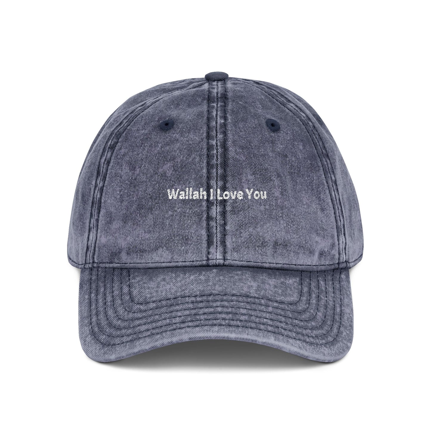 Wallah I Love You. Embroidered Vintage Cap.