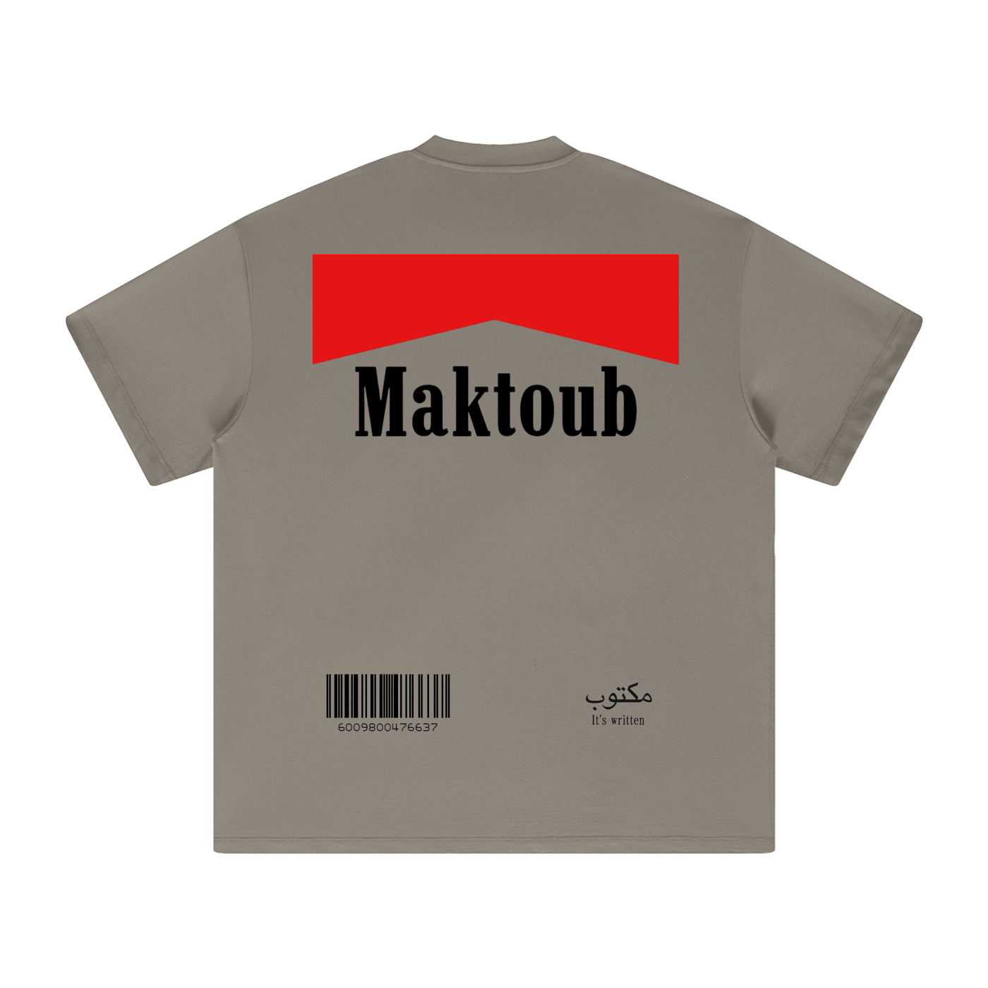 MAKTOUB. Heavyweight T-Shirt