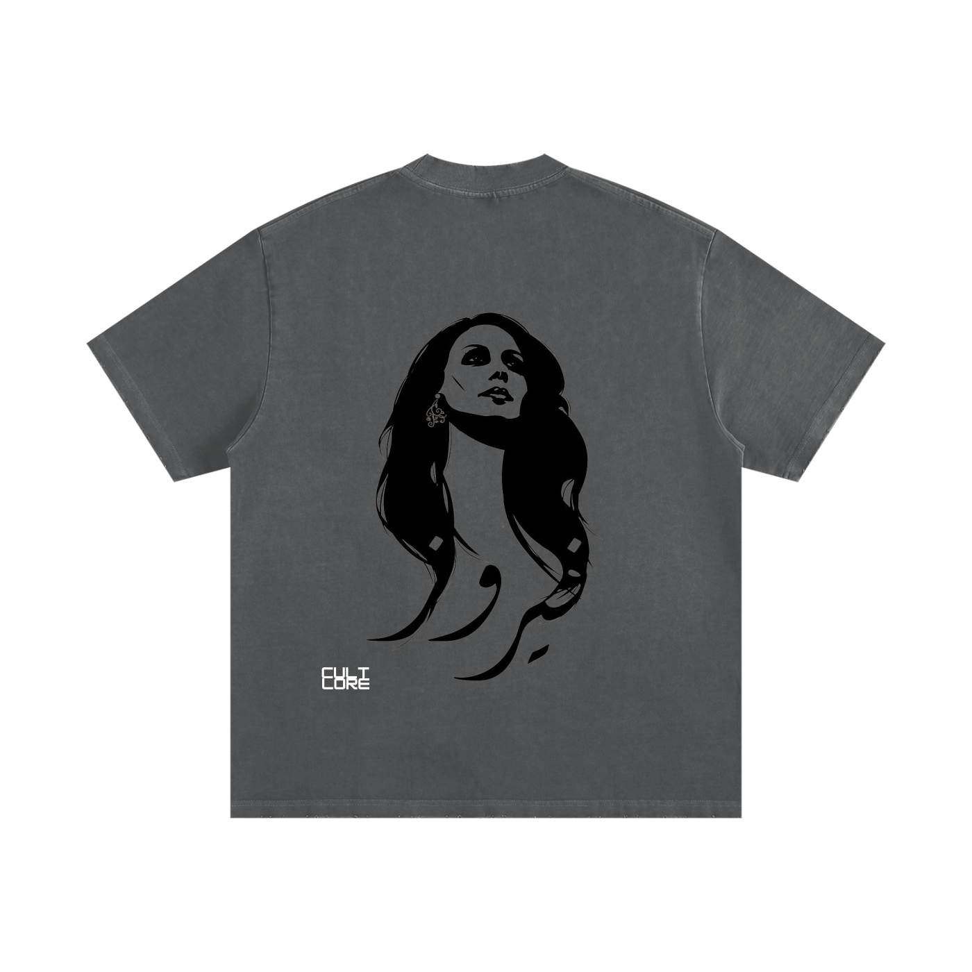 LE BEIRUT. Heavyweight Vintage Washed Frayed T-Shirt