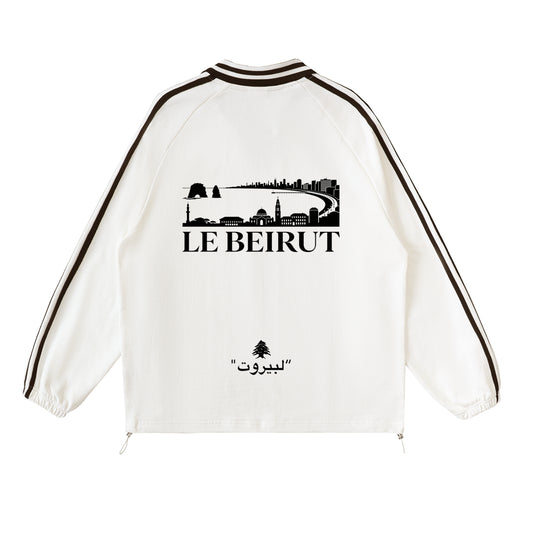 Le Beirut. Collar Sweatshirt.